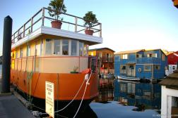 Fisherman's Wharf in Victoria BC Canada