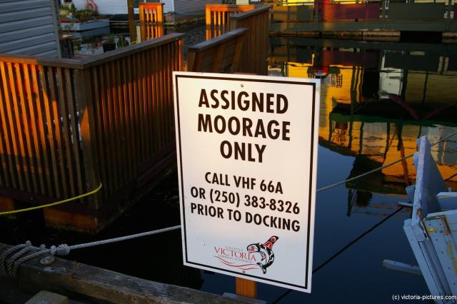Assigned Moorage Only sign at Victoria Fisherman's Wharf.jpg