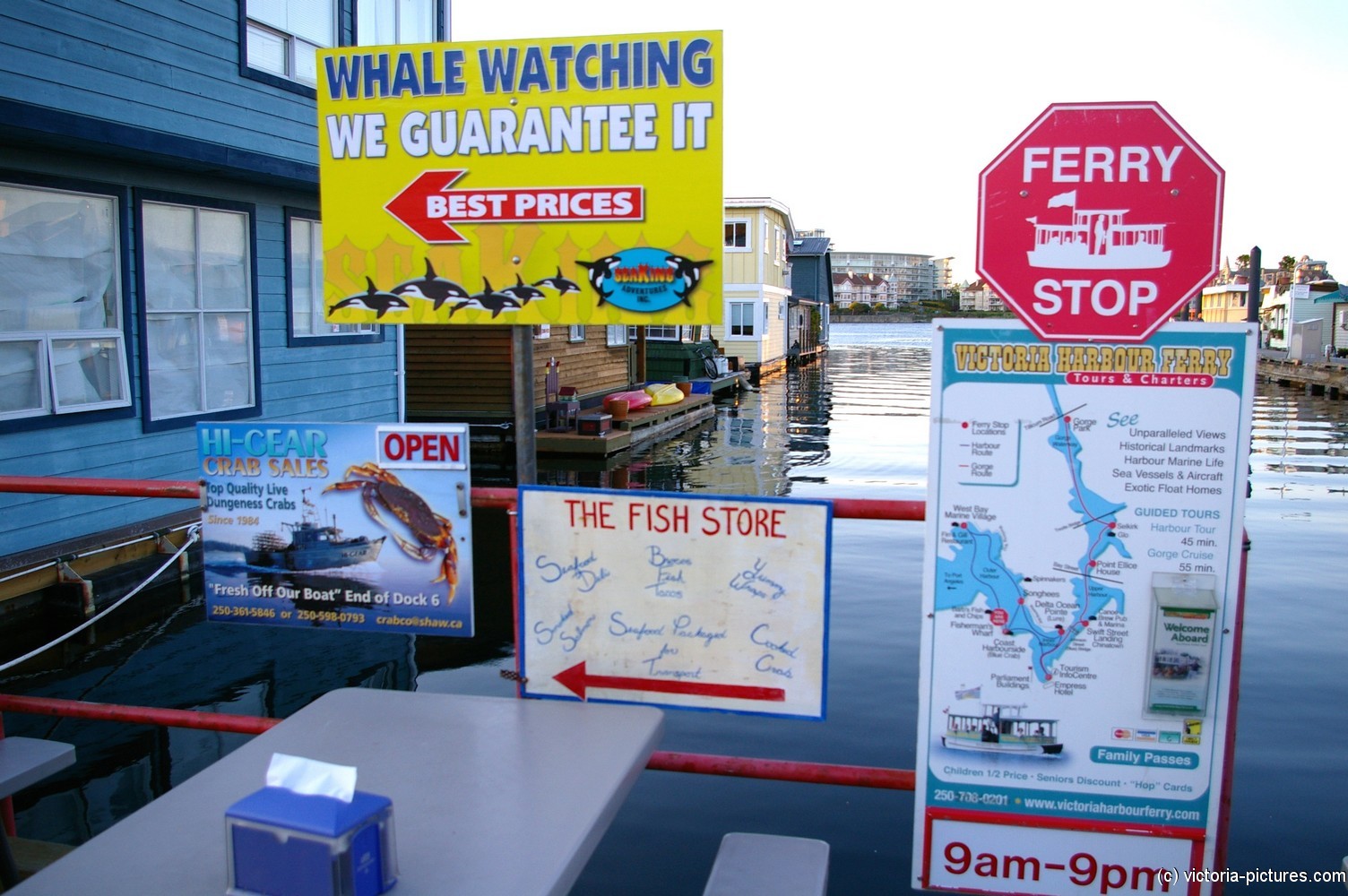 Signs at the Victoria Fisherman's Wharf.jpg