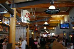 Busy scene inside the BC Ferries Tsawwassen Terminal cafe area.jpg