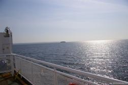 A BC Ferry in the distance as viewed from our ferry to Victoria.jpg